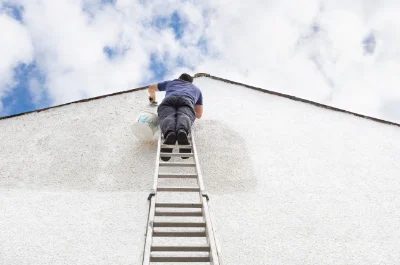 Peinture extérieure à Boudes — façades et ravalement